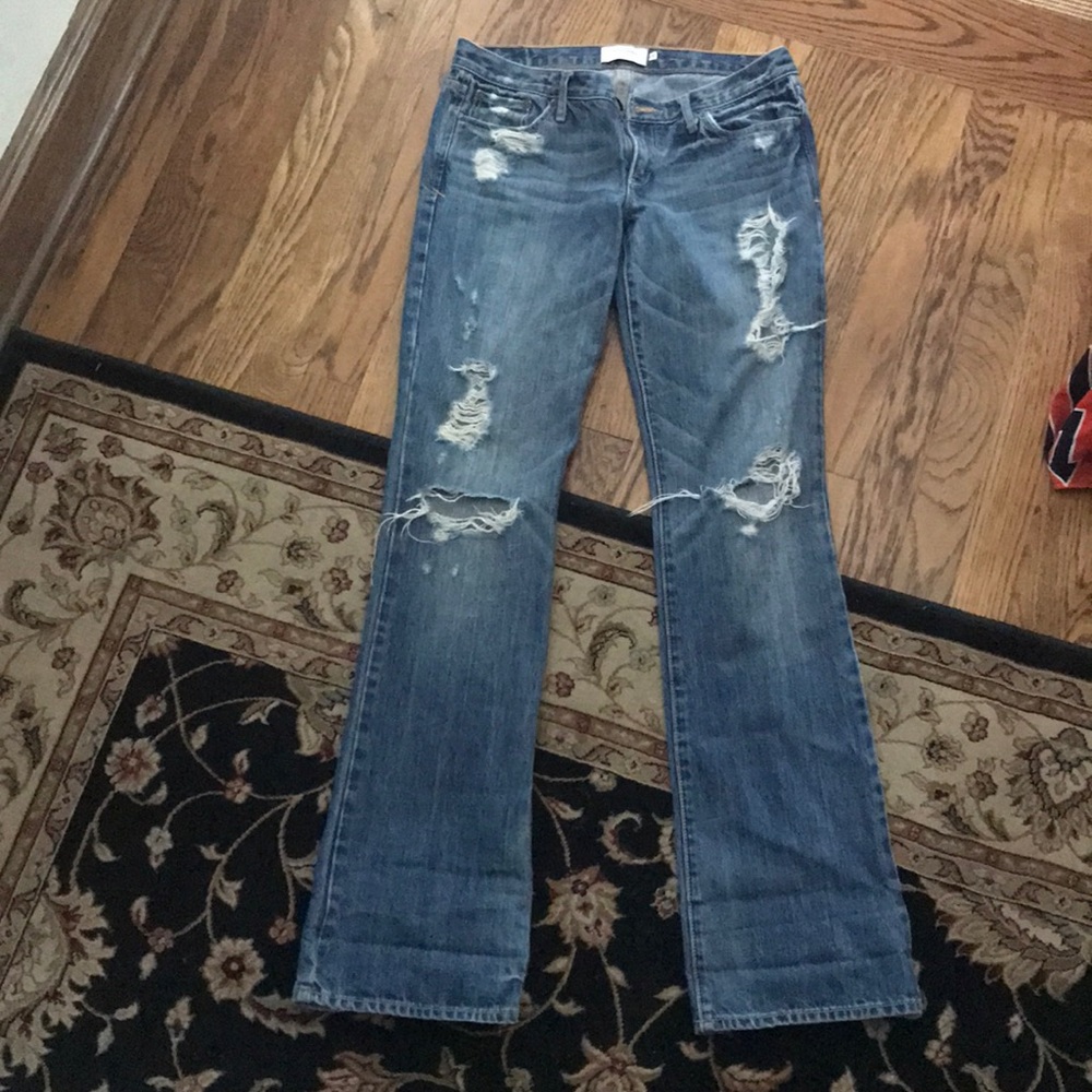 Distressed Jeans